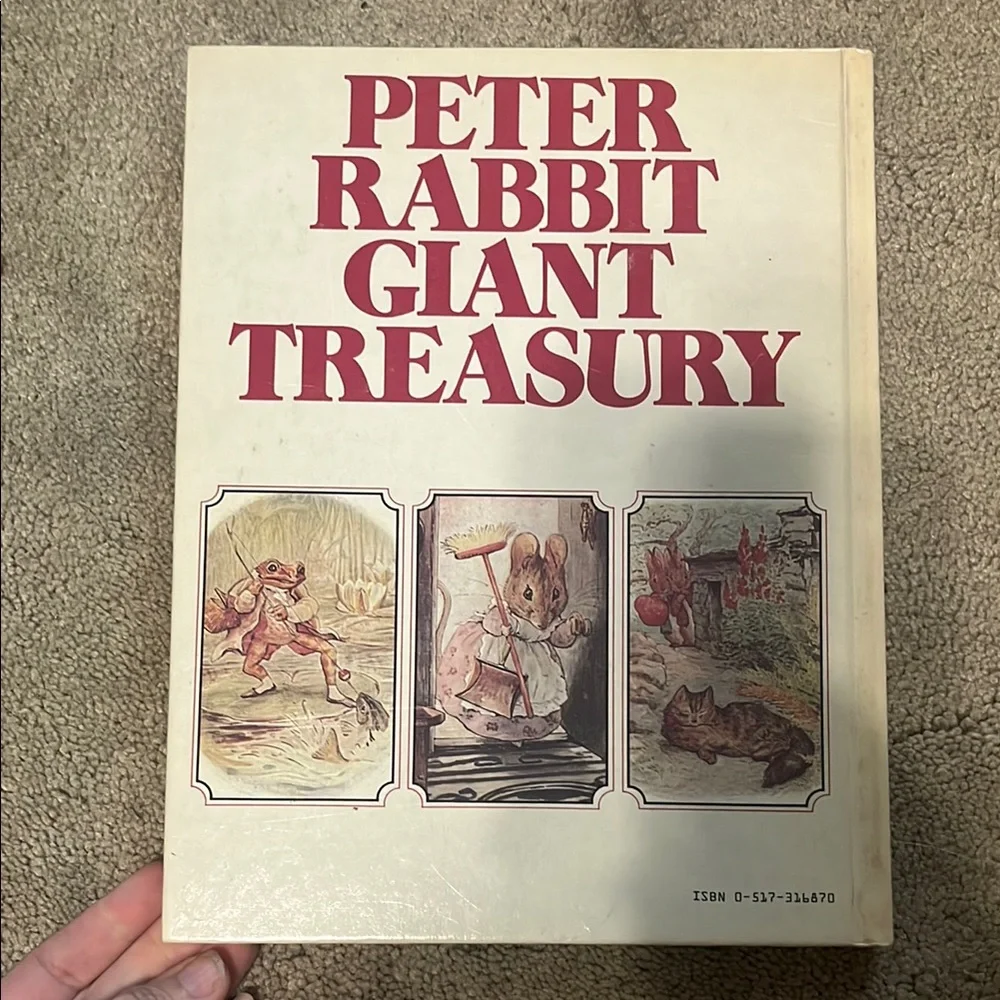 1980 Edition Peter Rabbit Giant Treasury Book - Picture 6 of 7